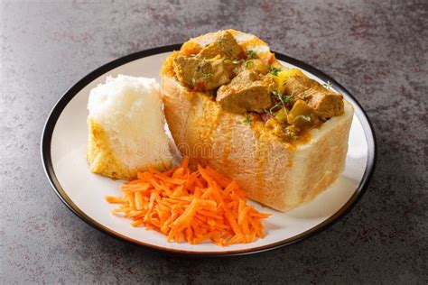  Bunny Chow? A Soul-Satisfying Explosion of Flavor Wrapped in a Loaf of Bread!