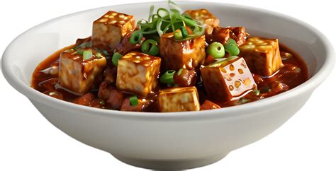 Spicy Mapo Tofu: A Symphony of Silky Textures and Fiery Sichuan Spices!