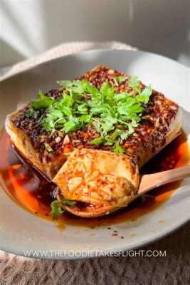  Spicy Tofu Brain With Chili Oil: Is This Silky Delight Hiding a Fiery Surprise?