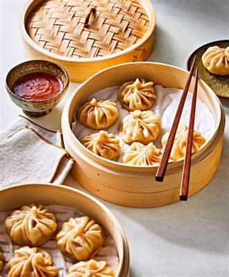  Steamed Pork Dumplings With Savory Filling and Delicate Doughy Texture: Can You Resist These Heavenly Bites?